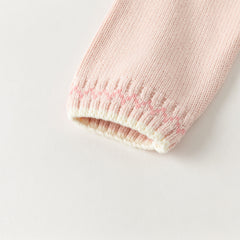 Dave&Bella Toddler Girls Versatile Stylish Sweet Pink Soft Sweaters Tops