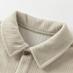 Dave&Bella Kids Boys Autumn Apricot/Blue/Purple College-style Shirts Tops