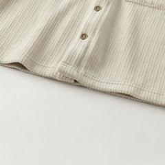 Dave&Bella Kids Boys Autumn Apricot/Blue/Purple College-style Shirts Tops