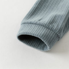 Dave&Bella Kids Boys Autumn Apricot/Blue/Purple College-style Shirts Tops