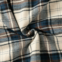 Dave&Bella Toddler Boys Winter Blue Plaid Outwear Fleece-lined Hooded Padded Coats