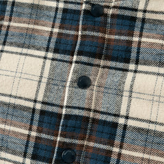 Dave&Bella Toddler Boys Winter Blue Plaid Outwear Fleece-lined Hooded Padded Coats