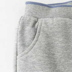 Dave&Bella Toddler Girls/Boys Winter Cute Pink/Grey Outwear Warm Padded Pants