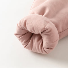 Dave&Bella Toddler Girls/Boys Winter Cute Pink/Grey Outwear Warm Padded Pants