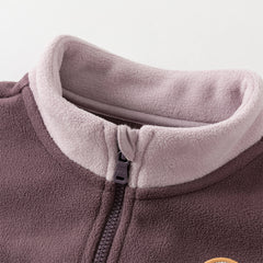 Dave&Bella Toddler Girls/Boys Winter Casual Turtle Soft Fleece Sweatshirts Tops