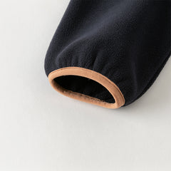 Dave&Bella Toddler Girls/Boys Winter Casual Turtle Soft Fleece Sweatshirts Tops