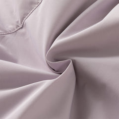 Dave&Bella Kids Girls Winter Casual Grey Purple/Black Windproof Straight-leg Down Pants