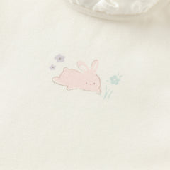 Dave&Bella Toddler Girls Winter Adorable Pink/White Lace Collar T-shirts Tops