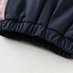 Dave&Bella Toddler Girls Autumn Outdoor Waterproof Sports Drawstring Cargo Pants