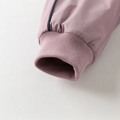 Dave&Bella Toddler Girls Autumn Outdoor Waterproof Sports Drawstring Cargo Pants