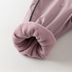 Dave&Bella Toddler Girls Autumn Outdoor Waterproof Sports Drawstring Cargo Pants