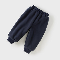 Dave&Bella Toddler Girls Autumn Outdoor Waterproof Sports Drawstring Cargo Pants