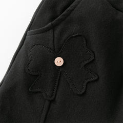 Dave&Bella Toddler Girls Winter Versatile Outdoor Sports Padded Drawstring Pants