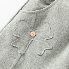 Dave&Bella Toddler Girls Winter Versatile Outdoor Sports Padded Drawstring Pants