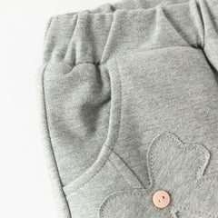 Dave&Bella Toddler Girls Winter Versatile Outdoor Sports Padded Drawstring Pants