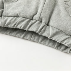 Dave&Bella Toddler Girls Winter Versatile Outdoor Sports Padded Drawstring Pants