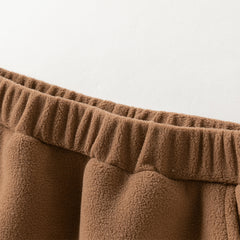 Dave&Bella Toddler Girls/Boys Winter Cute Loose Fleece Pants