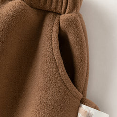 Dave&Bella Toddler Girls/Boys Winter Cute Loose Fleece Pants