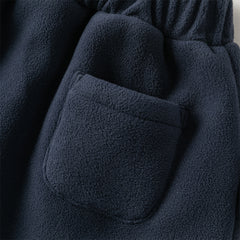 Dave&Bella Toddler Girls/Boys Winter Cute Loose Fleece Pants