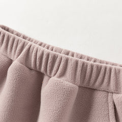 Dave&Bella Toddler Girls/Boys Winter Cute Loose Fleece Pants