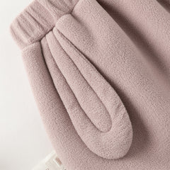 Dave&Bella Toddler Girls/Boys Winter Cute Loose Fleece Pants