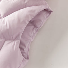 Dave&Bella Toddler Girls/Boys Winter Outdoor Windproof White Duck Down Hooded Vests