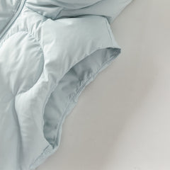 Dave&Bella Toddler Girls/Boys Winter Outdoor Windproof White Duck Down Hooded Vests