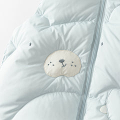 Dave&Bella Toddler Girls/Boys Winter Outdoor Windproof White Duck Down Hooded Vests