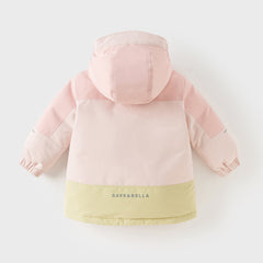 Dave&Bella Kids Girls/Boys Winter Outdoor Mid-length Windproof Cozy Hooded Down Coats
