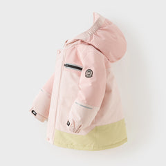 Dave&Bella Kids Girls/Boys Winter Outdoor Mid-length Windproof Cozy Hooded Down Coats
