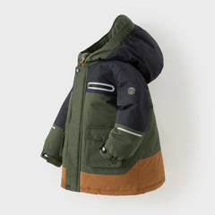 Dave&Bella Kids Girls/Boys Winter Outdoor Mid-length Windproof Cozy Hooded Down Coats