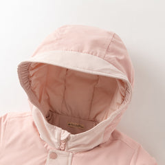 Dave&Bella Kids Girls/Boys Winter Outdoor Mid-length Windproof Cozy Hooded Down Coats