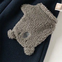 Dave&Bella Toddler Girls/Boys Winter Versatile Adjustable Waistband Plush-lined Sweatpants