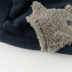 Dave&Bella Toddler Girls/Boys Winter Versatile Adjustable Waistband Plush-lined Sweatpants