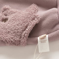 Dave&Bella Toddler Girls/Boys Winter Versatile Adjustable Waistband Plush-lined Sweatpants