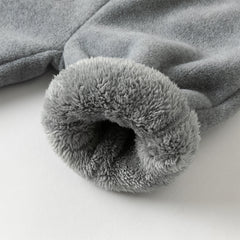 Dave&Bella Toddler Girls Winter Sweet Pink/Grey Warm Pants