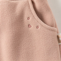 Dave&Bella Toddler Girls Winter Sweet Pink/Grey Warm Pants