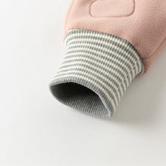 Dave&Bella Toddler Girls Winter Sweet Pink/Grey Warm Pants