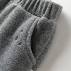 Dave&Bella Toddler Girls Winter Sweet Pink/Grey Warm Pants