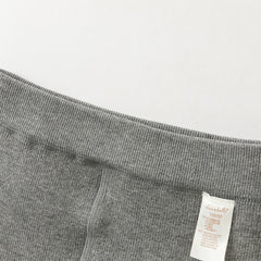 Dave&Bella Kids Girls Beige/Grey Plush-lined Warm Footless Tights Leggings