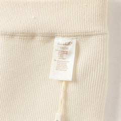 Dave&Bella Kids Girls Beige/Grey Plush-lined Warm Footless Tights Leggings