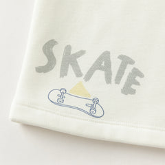 Dave&Bella Toddler Boys Winter Gentle White Turtle Long Sleeve T-shirts Tops