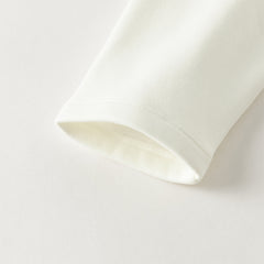 Dave&Bella Toddler Boys Winter Gentle White Turtle Long Sleeve T-shirts Tops