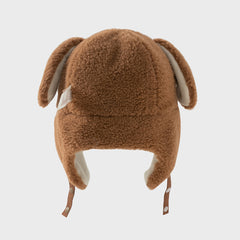 Dave&Bella Toddler Girls/Boys Cute Brown Bear's Ear-style Cozy Plush-lined Hats
