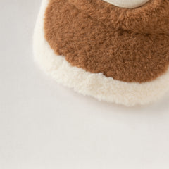 Dave&Bella Toddler Girls/Boys Cute Brown Bear's Ear-style Cozy Plush-lined Hats