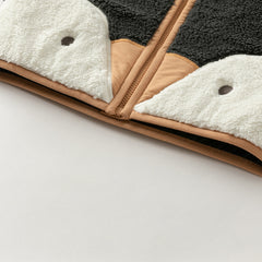 Dave&Bella Toddler Girls/Boys Cute Cartoon Animal-shaped Sleeveless Soft Plush Vest Tops