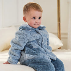 Dave&Bella Toddler Girls/Boys Winter Cozy Plush Long Sleeve Night Pajamas
