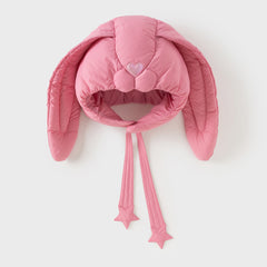 Dave&Bella Toddler Girls Winter Cute Rabbit-ear Outdoor Waterproof Cozy Down Coats