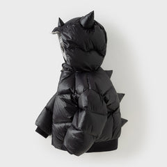 Dave&Bella Toddler Boys Winter Cute Monster-shaped Outwear Hooded Cozy Down Coats
