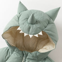 Dave&Bella Toddler Boys Winter Cute Monster-shaped Outwear Hooded Cozy Down Coats